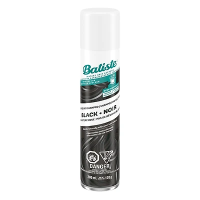 Batiste Coloured Dry Shampoo - Black, No White Residue