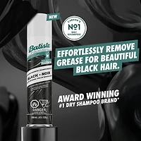 Batiste Coloured Dry Shampoo - Black, No White Residue