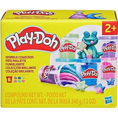Play-Doh 6 Pack Sparkle Collection Arts and Crafts Toys