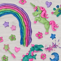 Play-Doh, pack de 6 Pâte paillette, jouets de pâte à modeler pour loisirs créatifs