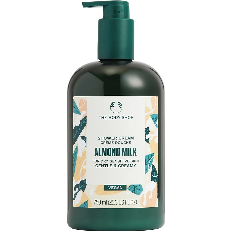 Crème de douche au lait d’amande