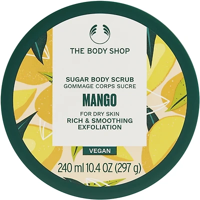 Gommage corporel exfoliant au sucre à la mangue