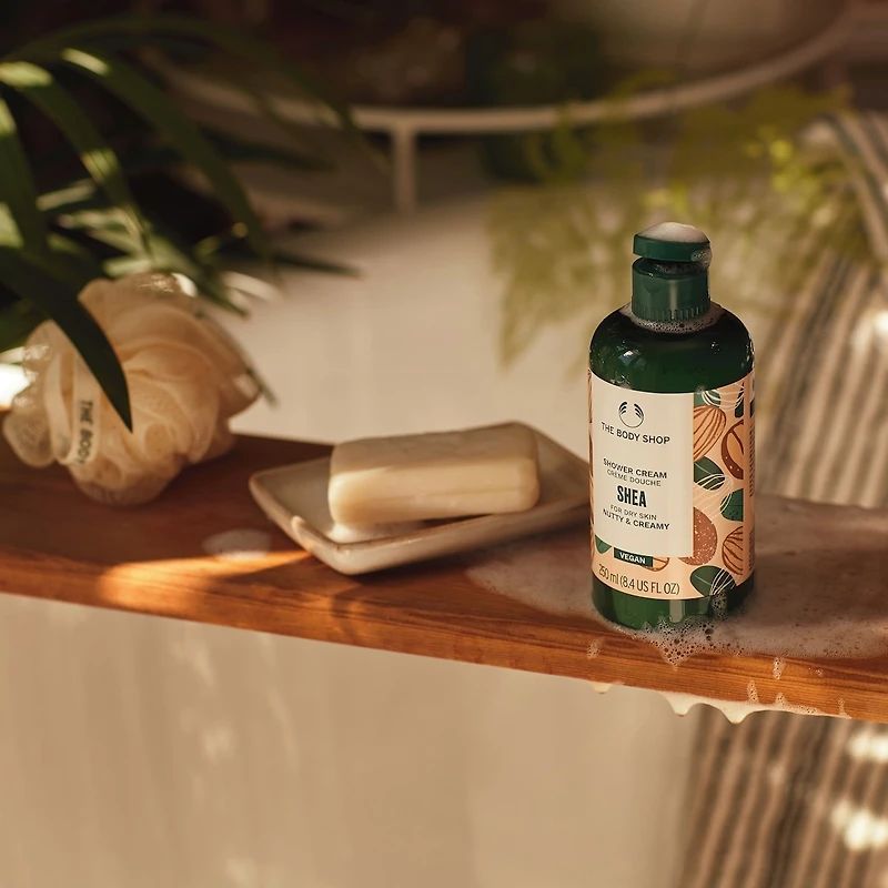 Crème de douche au beurre de karité