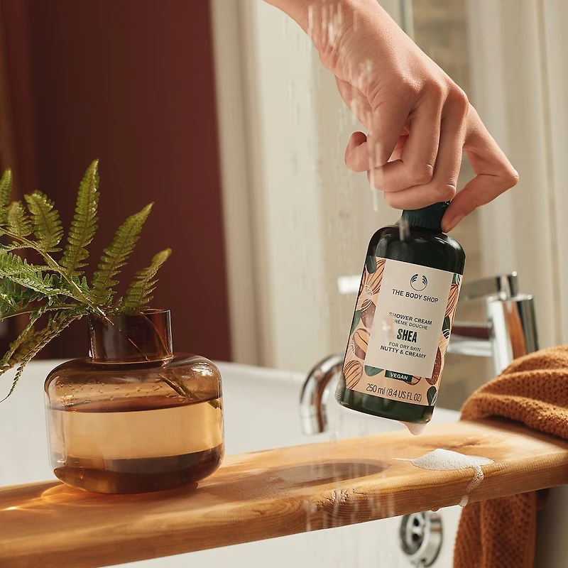 Crème de douche au beurre de karité