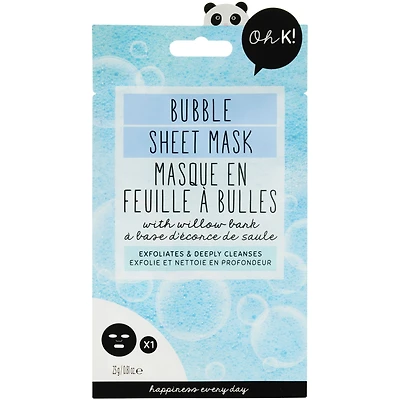 Masque en Feuille - Bulle