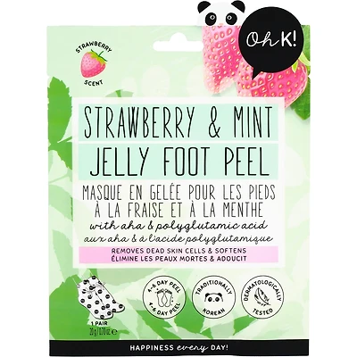 Oh K! Strawberry & Mint Jelly Foot Peel
