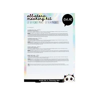 Oh K! All Stars Masking Kit - Set of 4 sheet masks