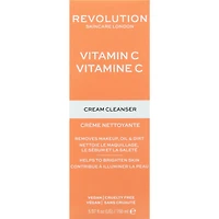 Crème nettoyante éclaircissante à la vitamine C