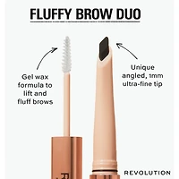 Duo de filtres à sourcils moelleux