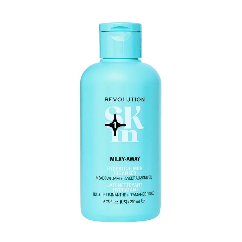 Revolution Skin Milky-away Meadowfoam & Sweet Almond Oil Hydrating Milk Cleanser