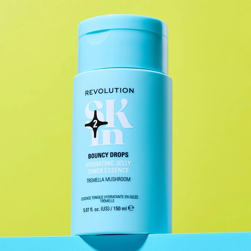 Revolution Skin Bouncy Drops Tremella Mushroom Hydrating Jelly Toner Essence