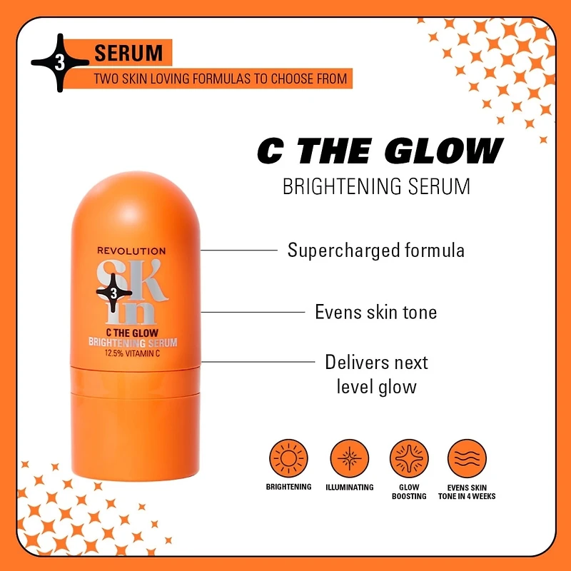 Skin C The Glow 12.5% Vitamin C Brightening Serum