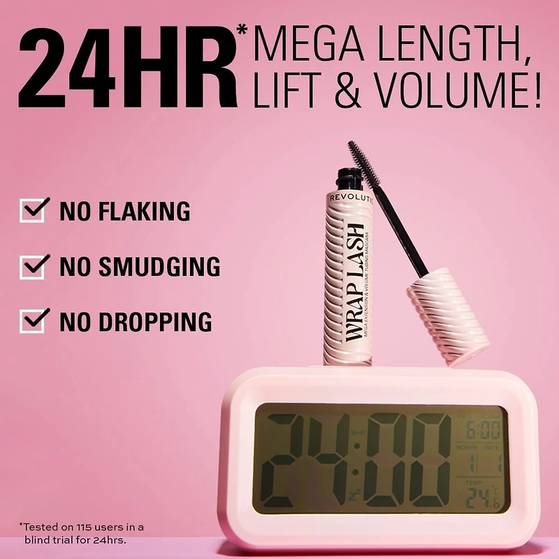 Revolution Wrap Lash Tubing Mascara Brown