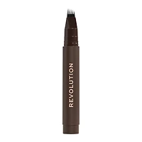 Revolution Instant Brow Hair Pen Warm Brown