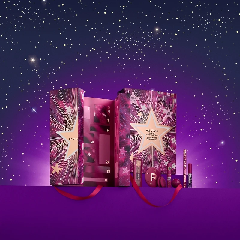 Calendrier de l'Avent Revolution Beauty Sparkle Makeup 2025