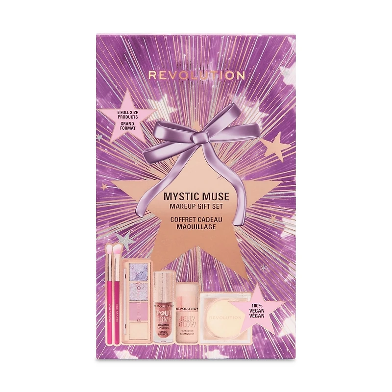 Coffret de maquillage scintillant Mystic Muse de Revolution Beauty