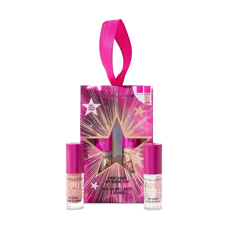 Coffret de mini-gloss à lèvres repulpants Revolution Pout Bomb