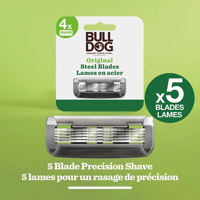Bulldog Skincare for Men Original Bamboo Razor Refills
