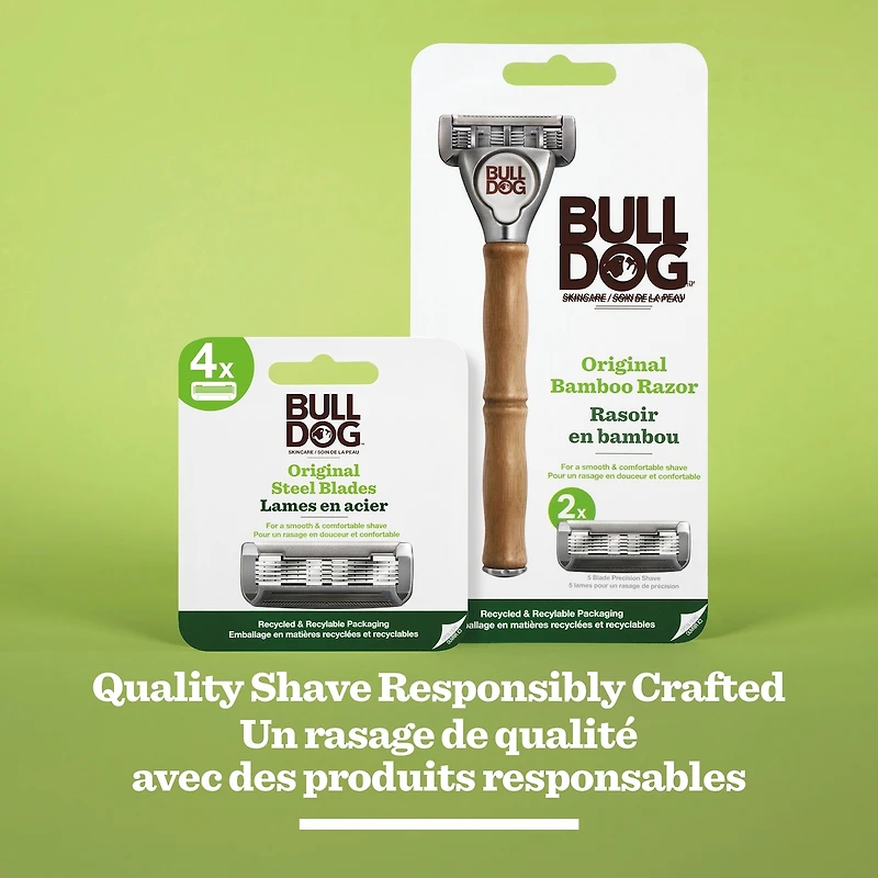 Bulldog Skincare for Men Original Bamboo Razor Refills