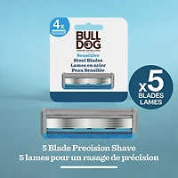 Recharge pour rasoir en bambou pour peau sensible de marque Bulldog