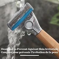 Recharge pour rasoir en bambou pour peau sensible de marque Bulldog