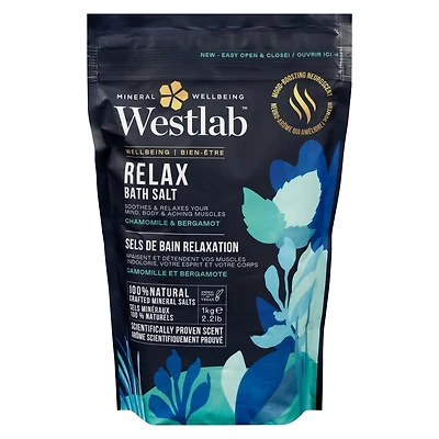 Westlab Relax Bath Salt Chamomile & Bergamot