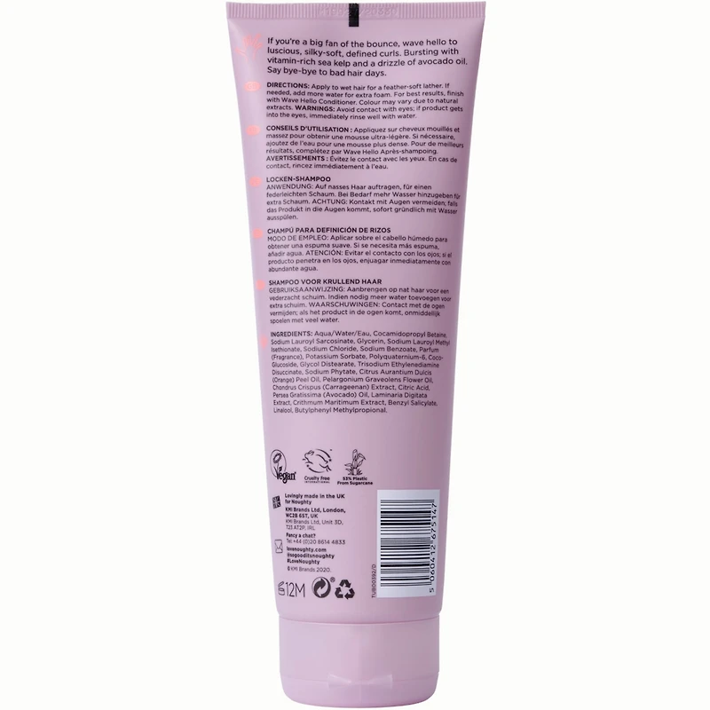 Shampooing Définissant Pour Boucles Wave Hello