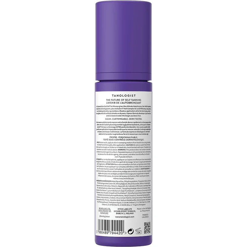 Extra Dark Self Tan Mousse