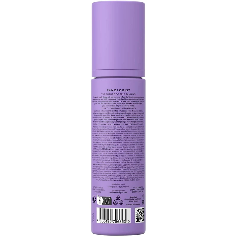 Mousse Autobronzante Teintée Foncé