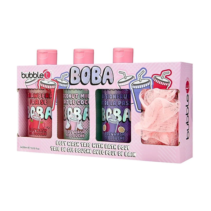Boba 3pc Body Wash Set