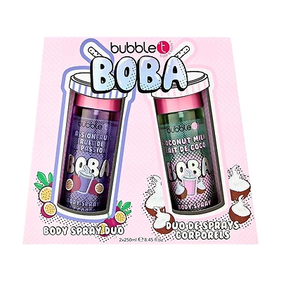 Boba 2pc Body Spray Set