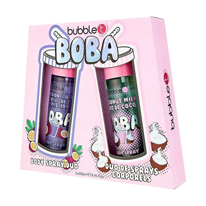 Boba 2pc Body Spray Set