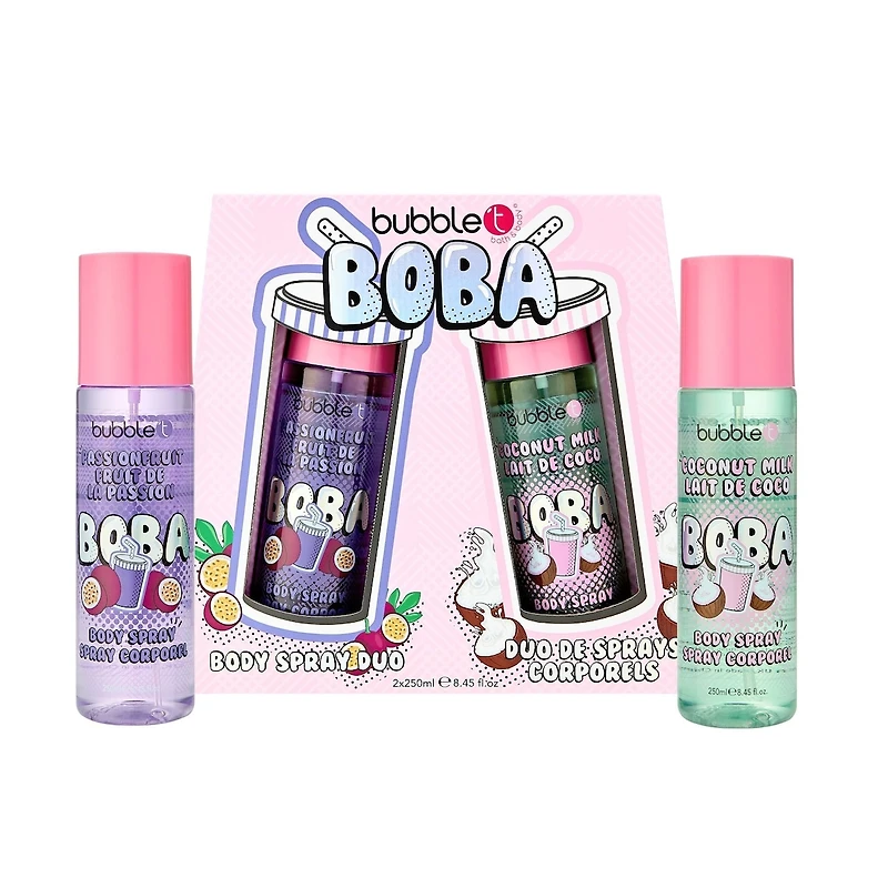 Boba 2pc Body Spray Set