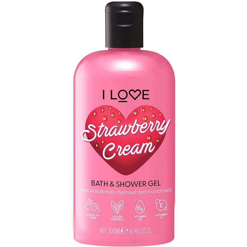 Bath Shower Raspberry Black