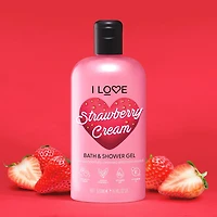 Bath Shower Raspberry Black