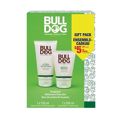 Duo De Soins De La Peau De Marque Bulldog
