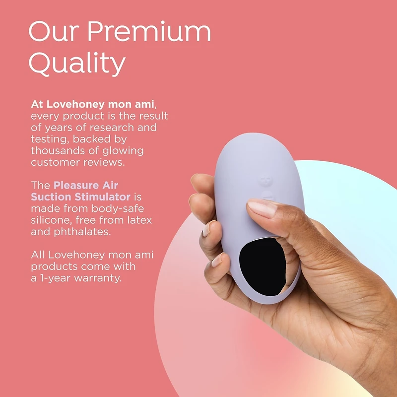 Mon amí Pleasure Air Suction Stimulator