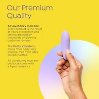 Mon ami vibromasseur pour culotte