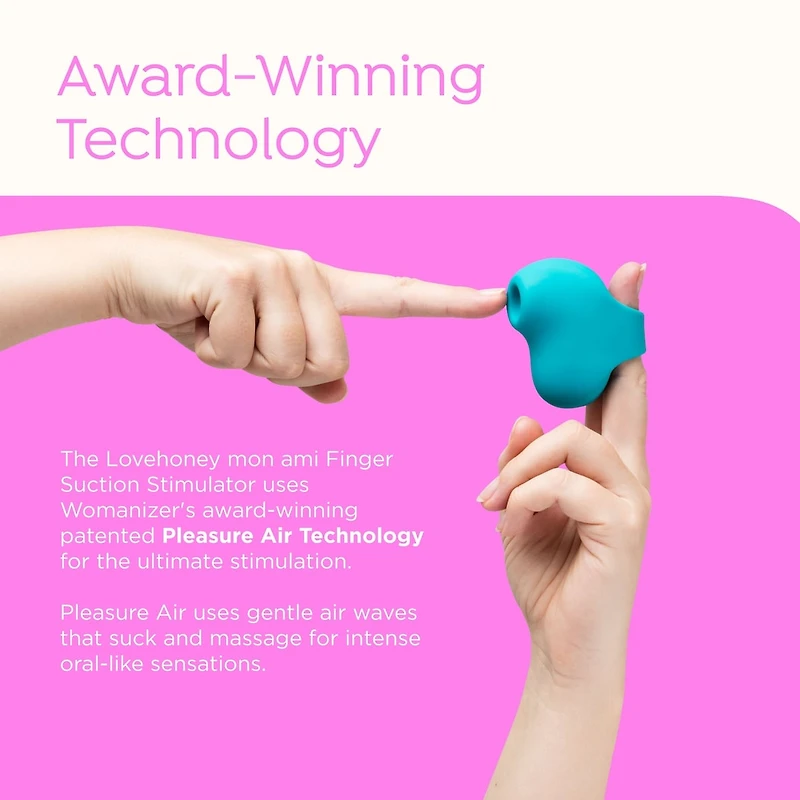 Mon ami Finger Suction Stimulator