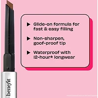 Crayon à sourcils anti-gaffes hydrofuge Goof Proof Pencil