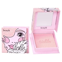 Tickle Powder Highlighter golden pink super-silky highlighter