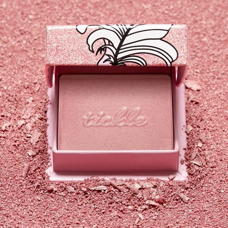 Tickle Powder Highlighter golden pink super-silky highlighter