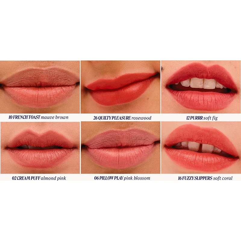 Gel teinté hydratant mat pour les lèvres Plushtint