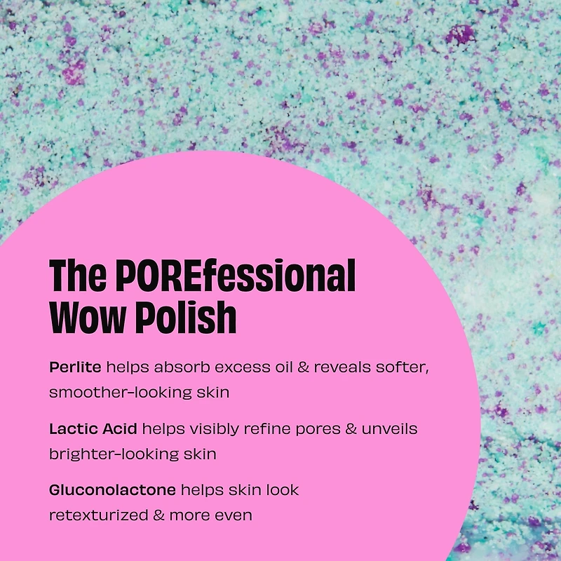 Poudre pour les pores à triple pouvoir exfoliant The POREfessional Wow Polish