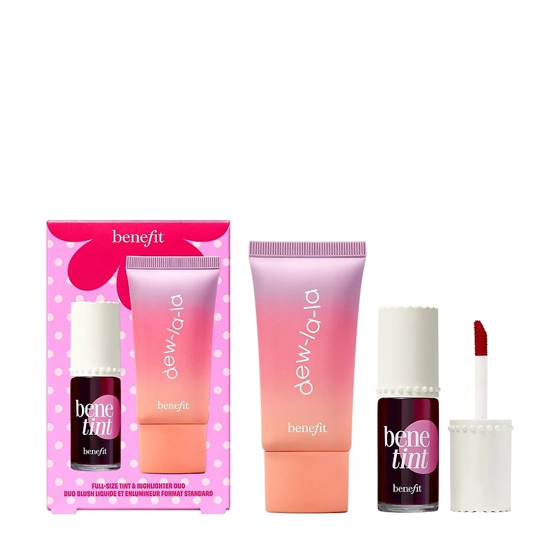 Dew the Benetint full-size tint & highlighter set