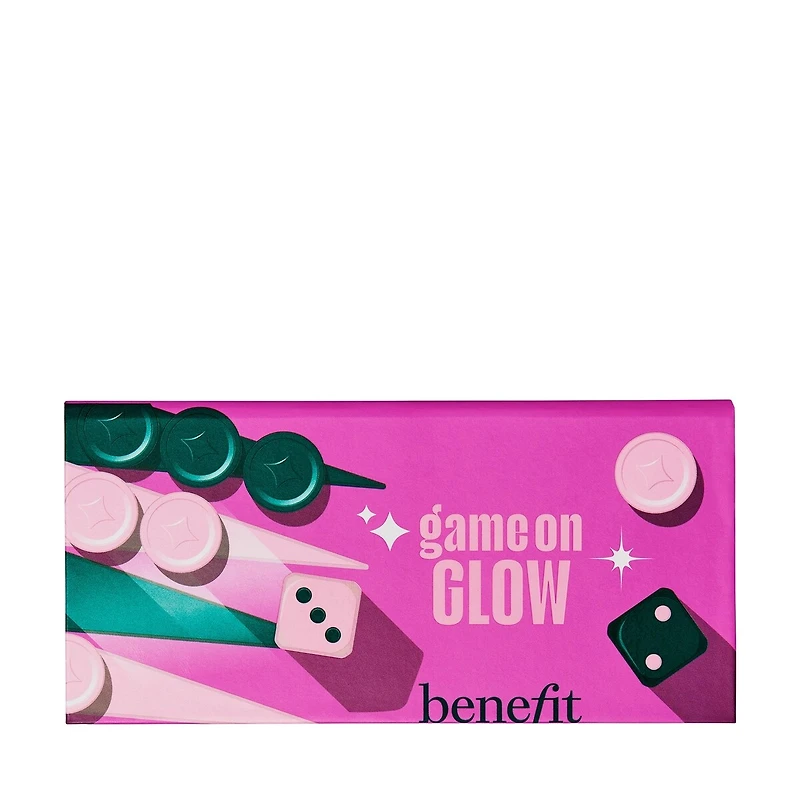 Game On Glow mini blush & highlighter palette