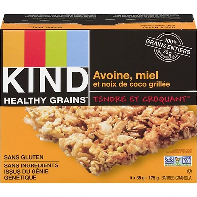 Barre Healthy GrainsMC  Avoine, miel et noix de coco grillée