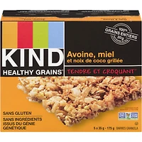 Barre Healthy GrainsMC  Avoine, miel et noix de coco grillée