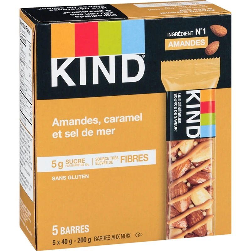 Almond Caramel & Sea Salt Bar