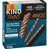 Thins Minces Bar Nuts Sea Salt & Dark Chocolate
